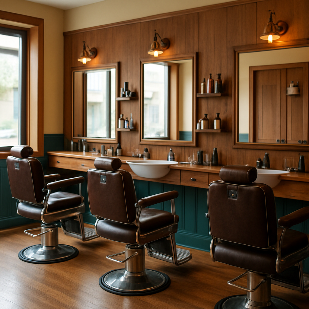 Interior de Manresa Barbers